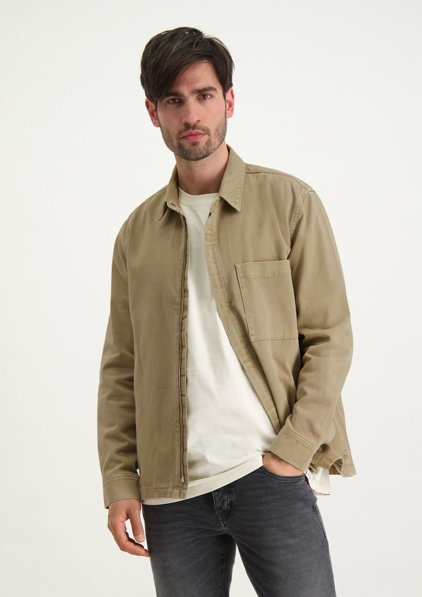 circle of trust Brody Overshirt Sand Shade