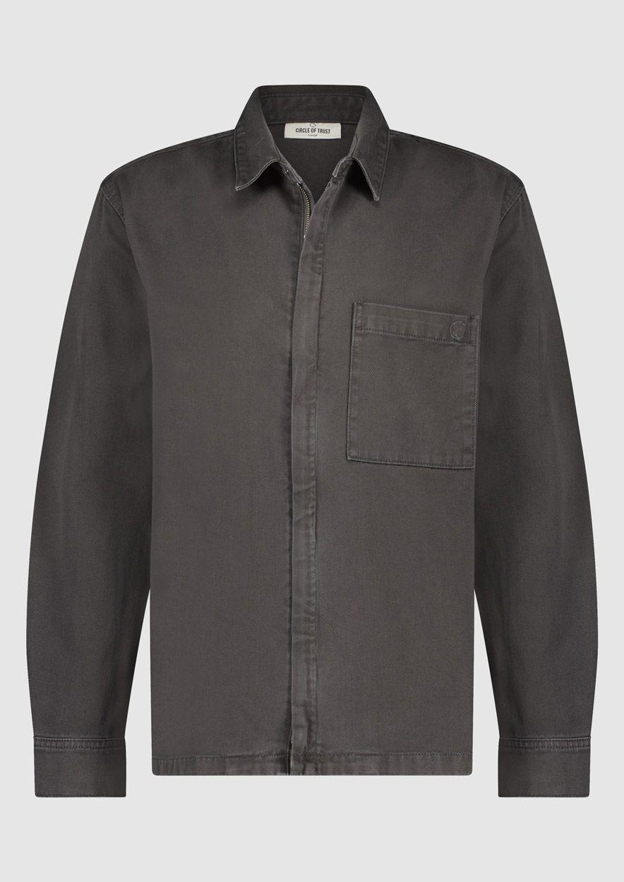 circle of trust Brody Overshirt Steel