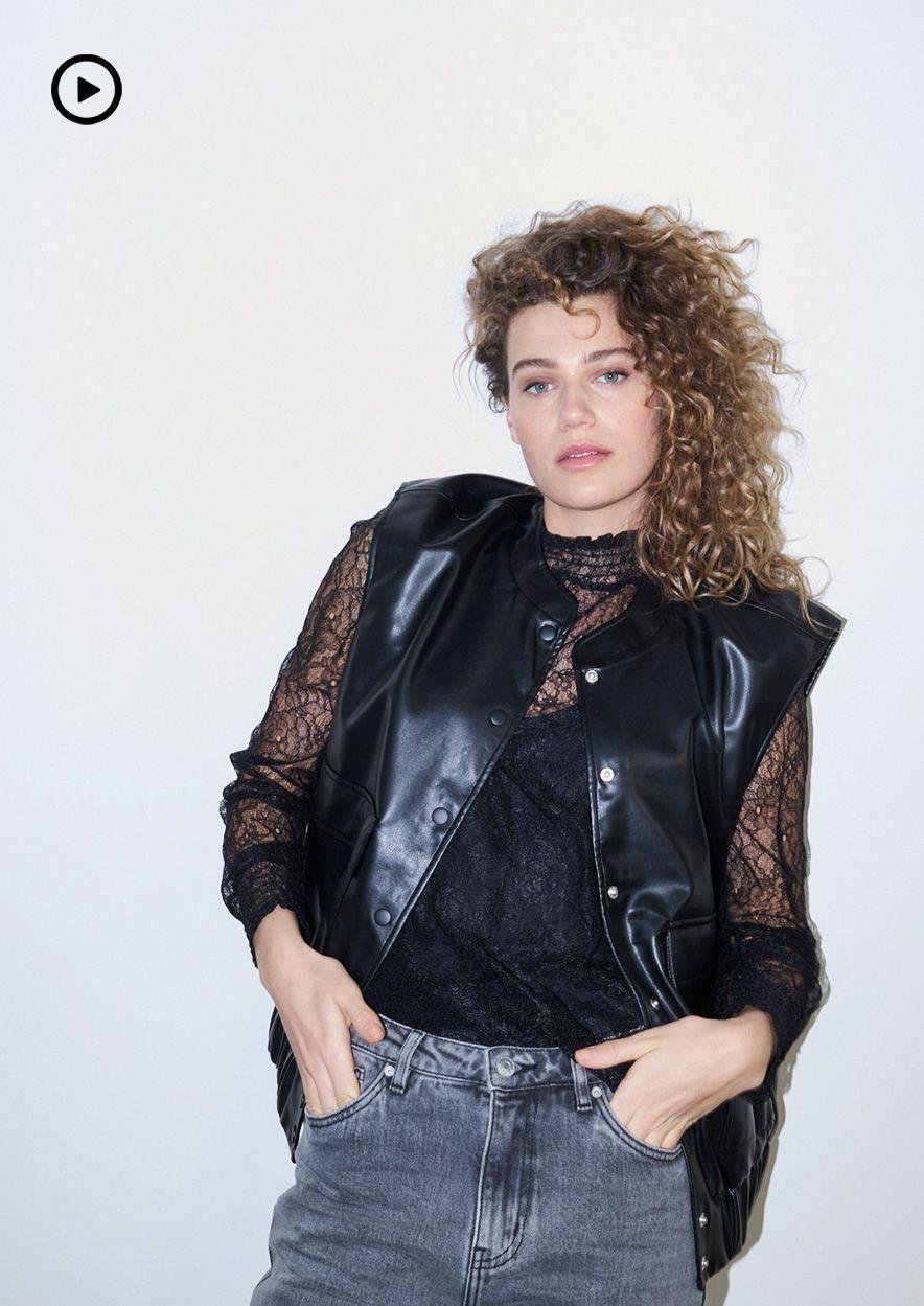 Circle Of Trust Camilla Top Real Black