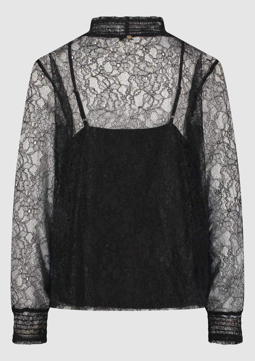 Circle Of Trust Camilla Top Real Black