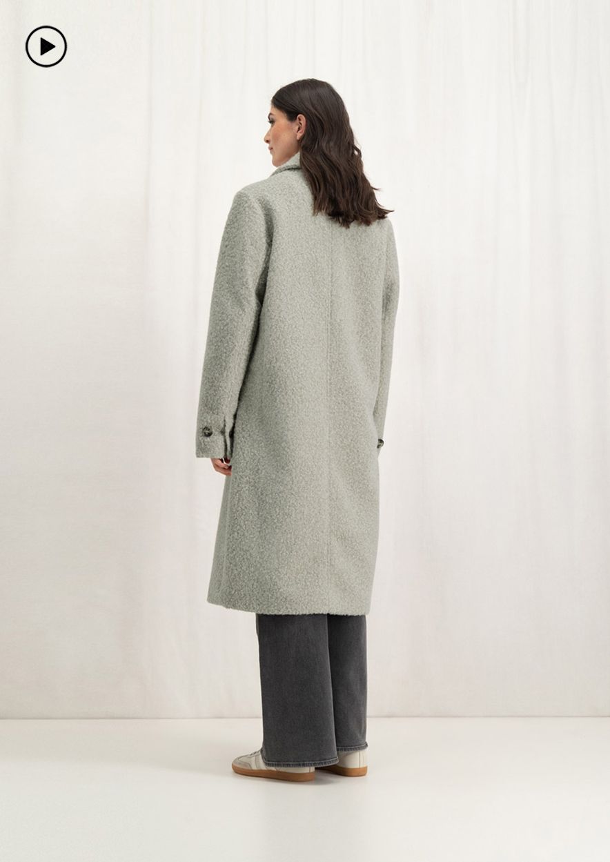 Circle Of Trust Camille Coat Brindle Melange