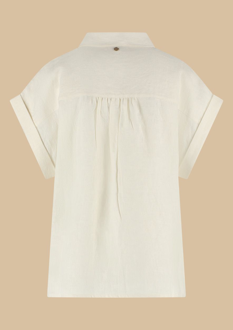 Circle Of Trust Cheryl Blouse Bone White