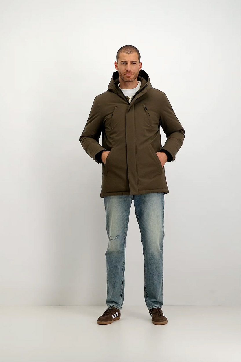 circle of trust Chester Jacket Slate Brown