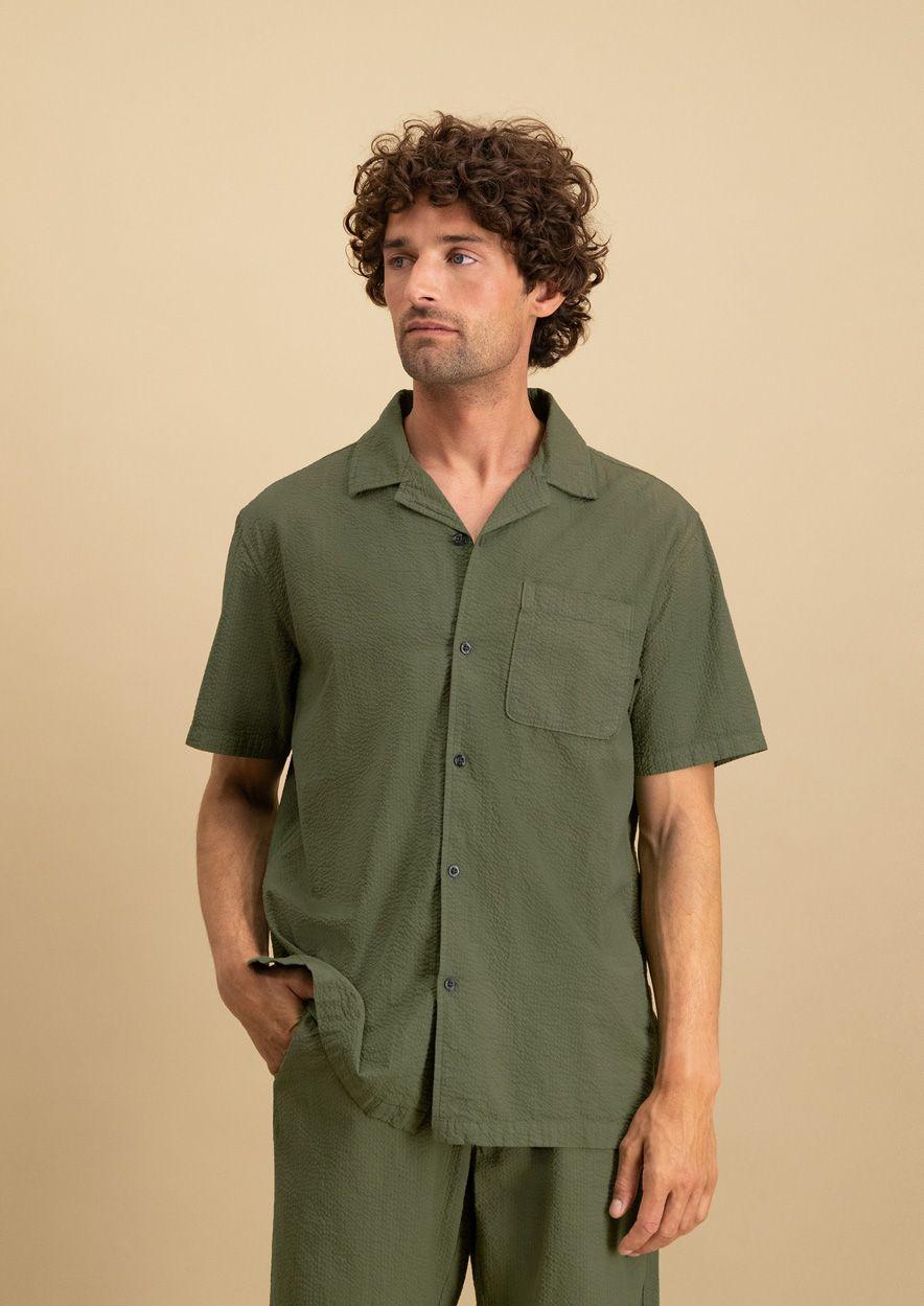 circle of trust Colin Shirt Dusty Green