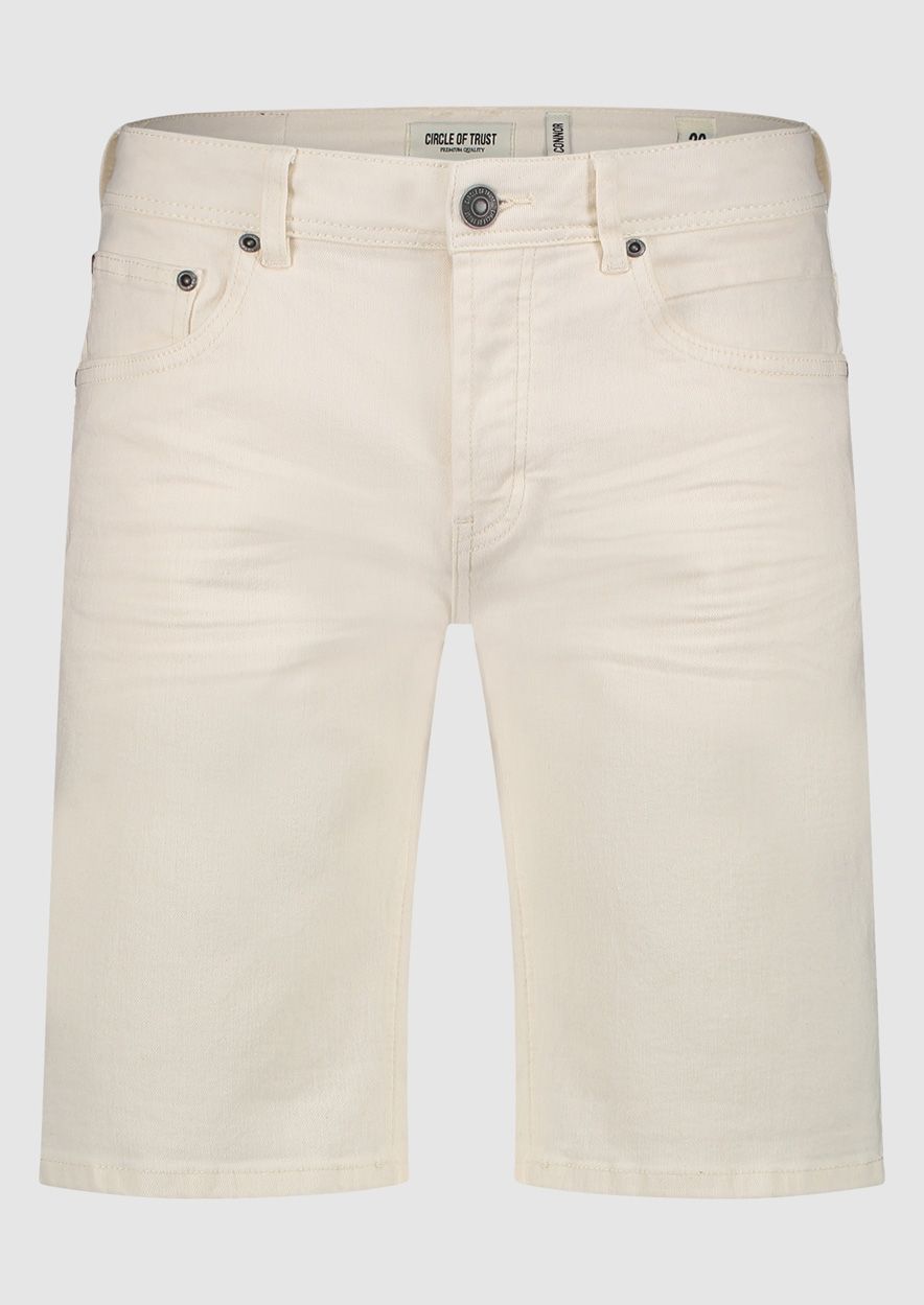 Circle Of Trust Connor Denim Short Antique White