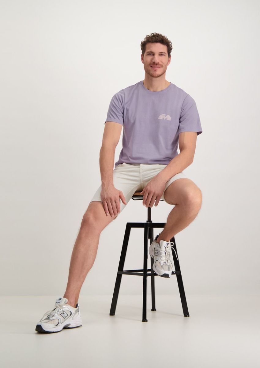 circle of trust Connor Denim Short Antique White