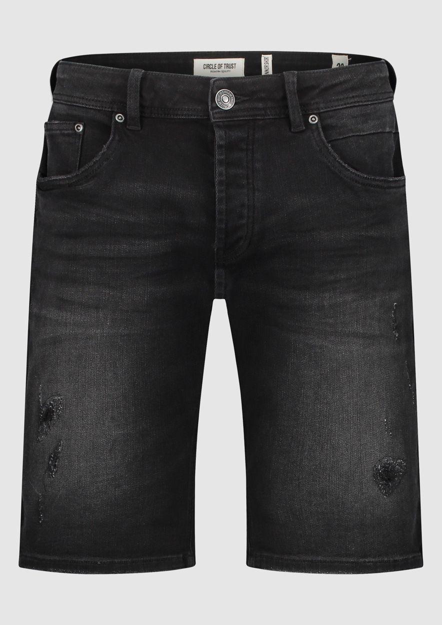 circle of trust Connor Denim Short Blacked Smoke