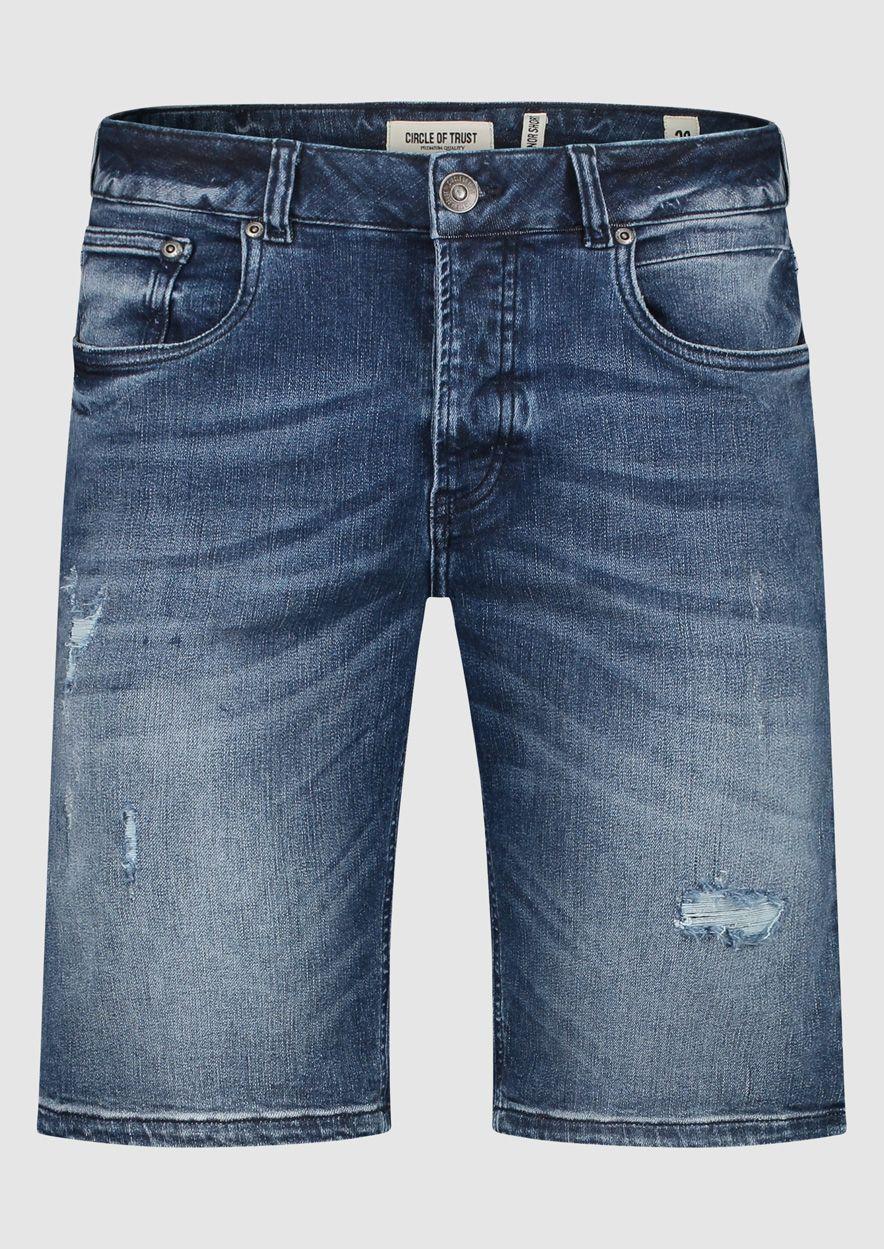 circle of trust Connor Denim Short Marine Cloud
