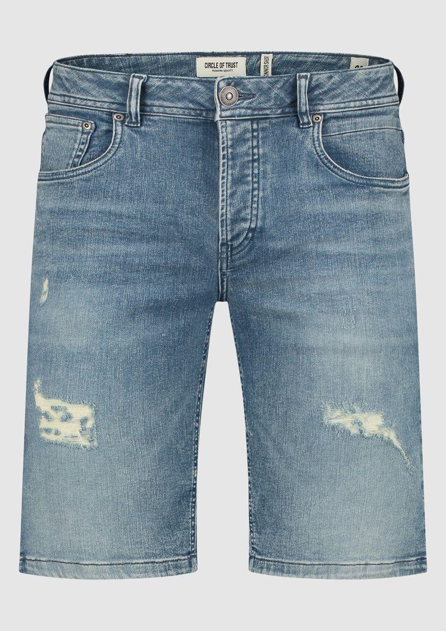 Circle Of Trust Connor Denim Short Pacific Blue