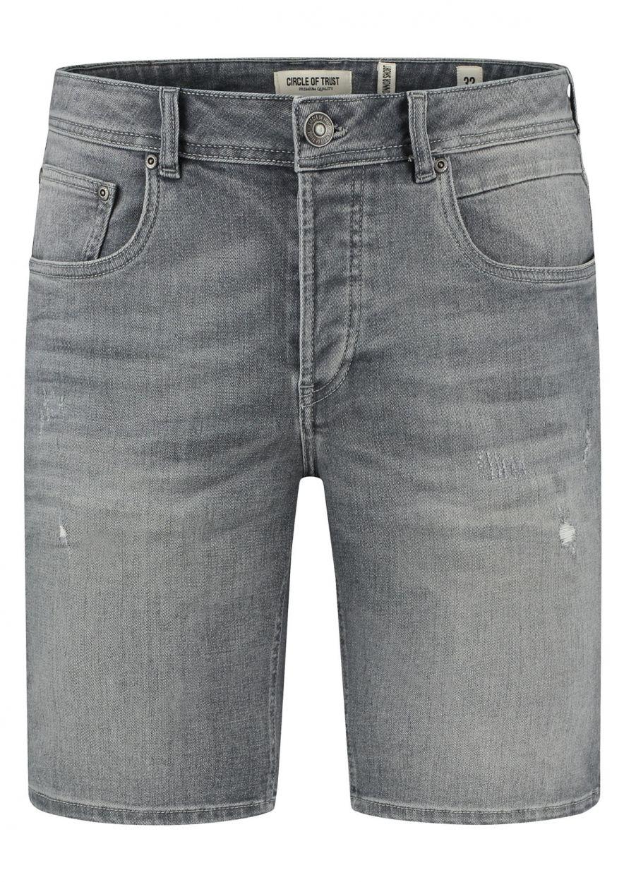 Circle Of Trust Connor Denim Short Solid Grey