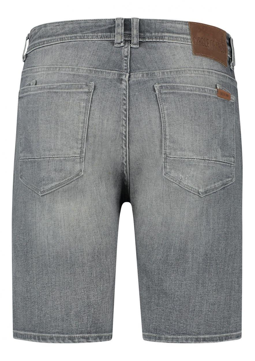 Circle Of Trust Connor Denim Short Solid Grey