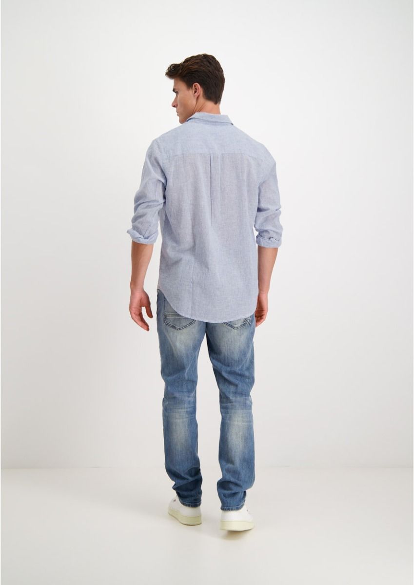 Circle Of Trust Connor Marble Blue - Regular Fit