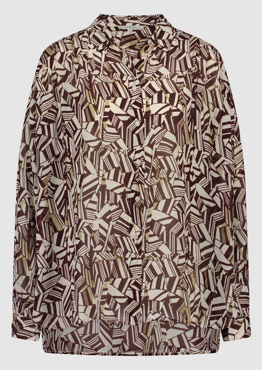 circle of trust Danique Blouse Retro Ruby