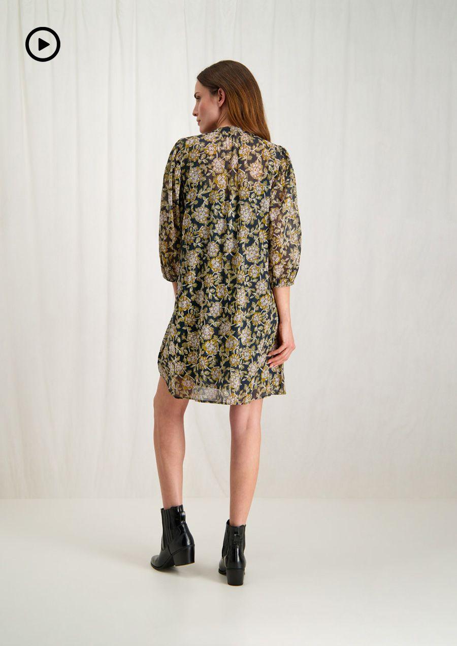 circle of trust Debbie Dress Indian Flower