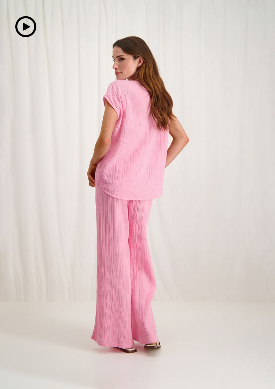 Circle Of Trust Dena Top Lilac Chiffon