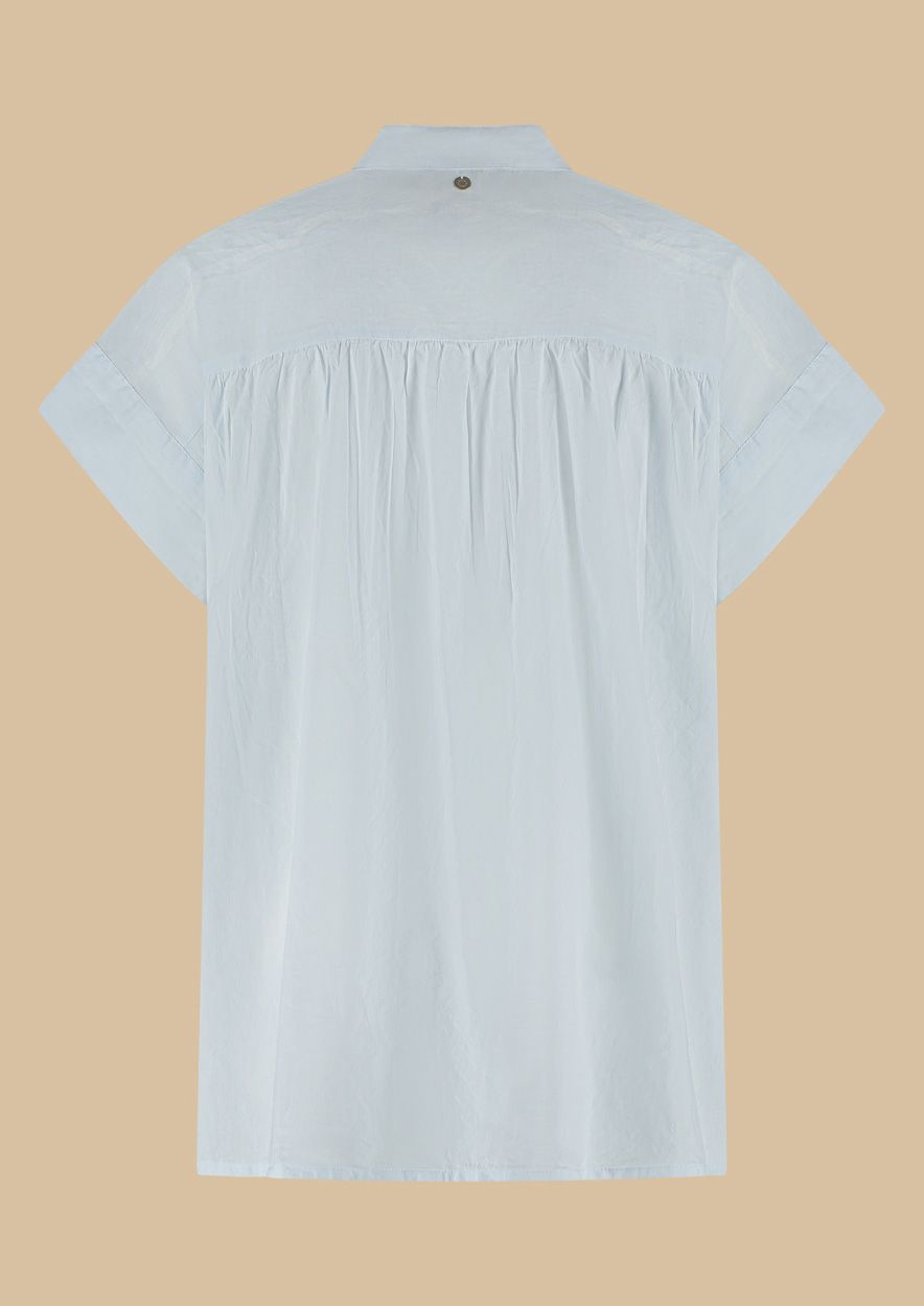 Circle Of Trust Denise Blouse Sky Blue