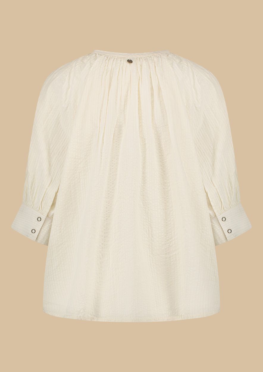 Circle Of Trust Dianna Blouse Bone White