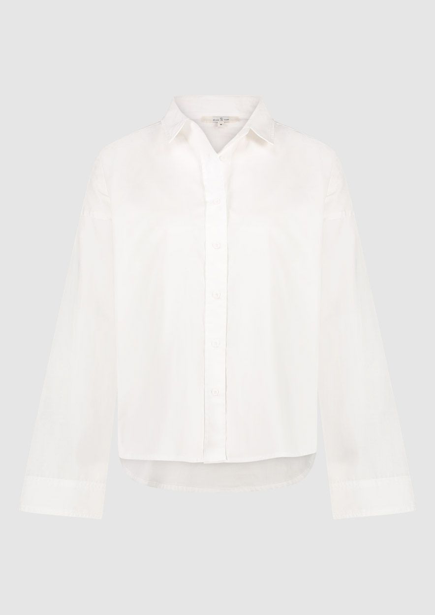 circle of trust Dionne Blouse Pretty White