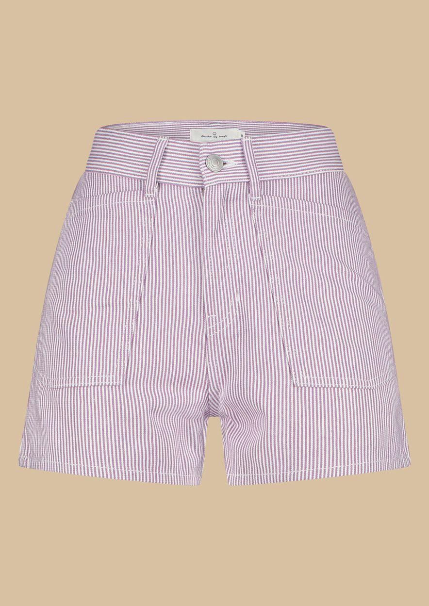circle of trust Eden Short Lilac Breeze Stripe