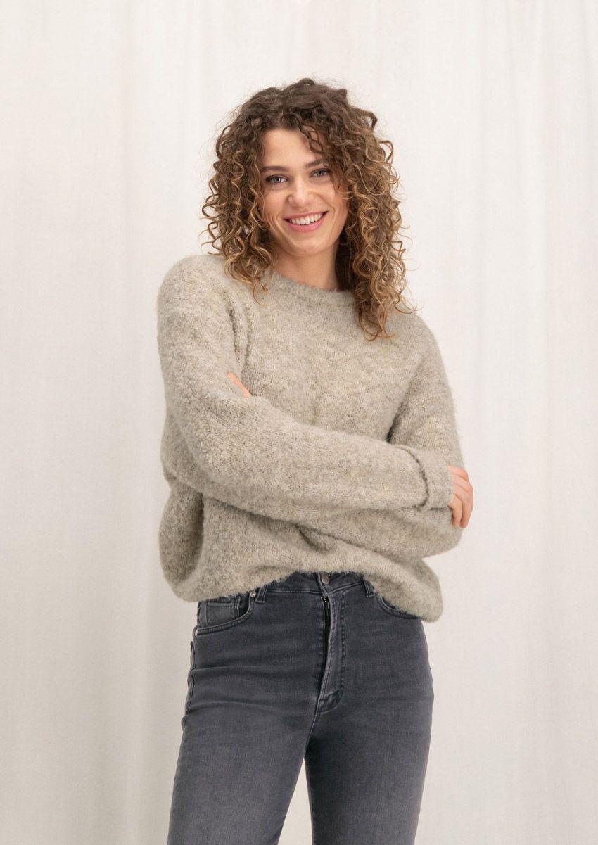 circle of trust Ella Knit Simply Taupe Melange