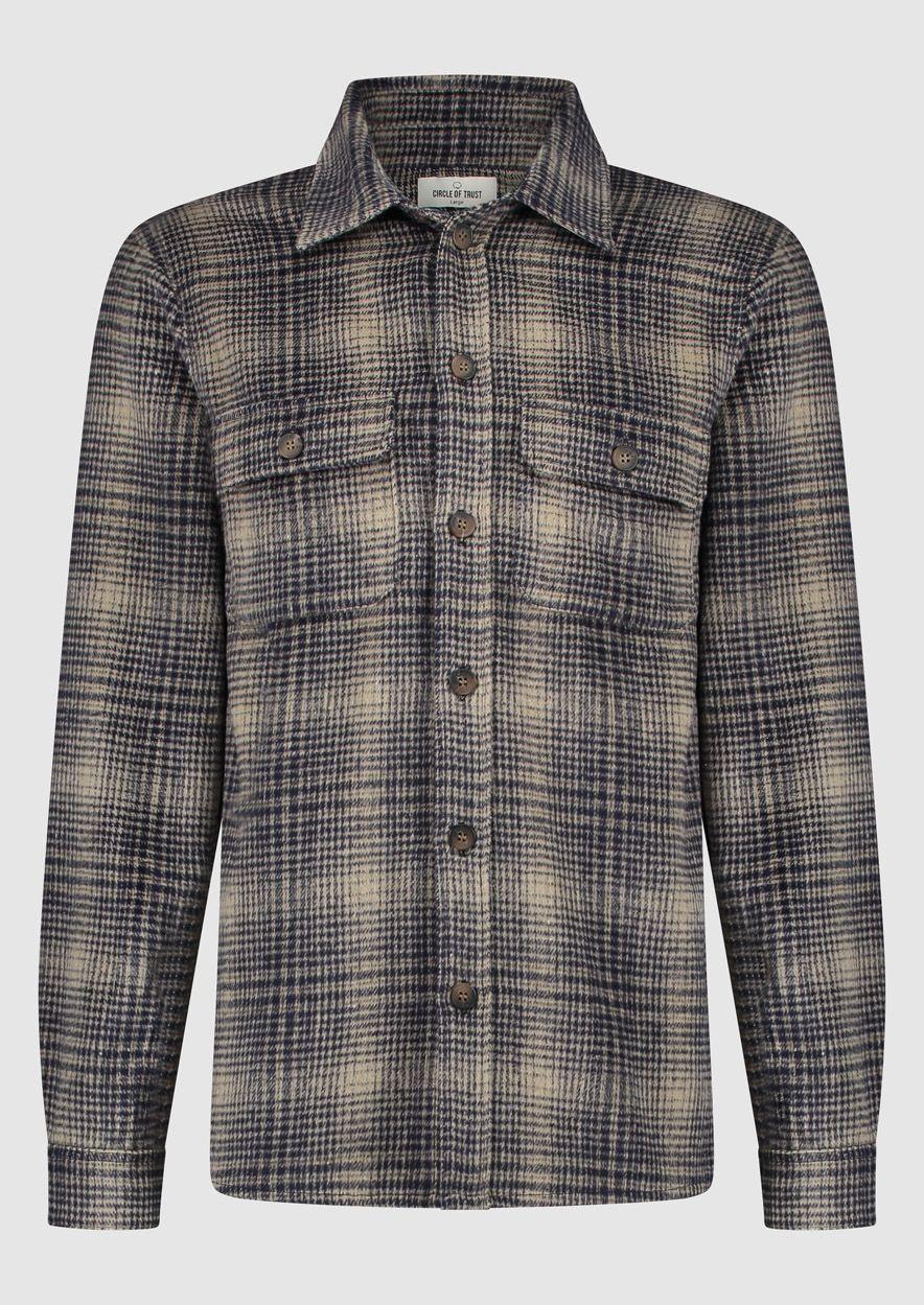 circle of trust Emile Overshirt Midnight Blue