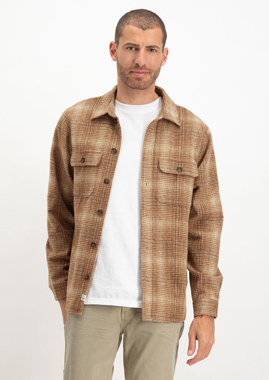 circle of trust Emile Overshirt Teak Wood