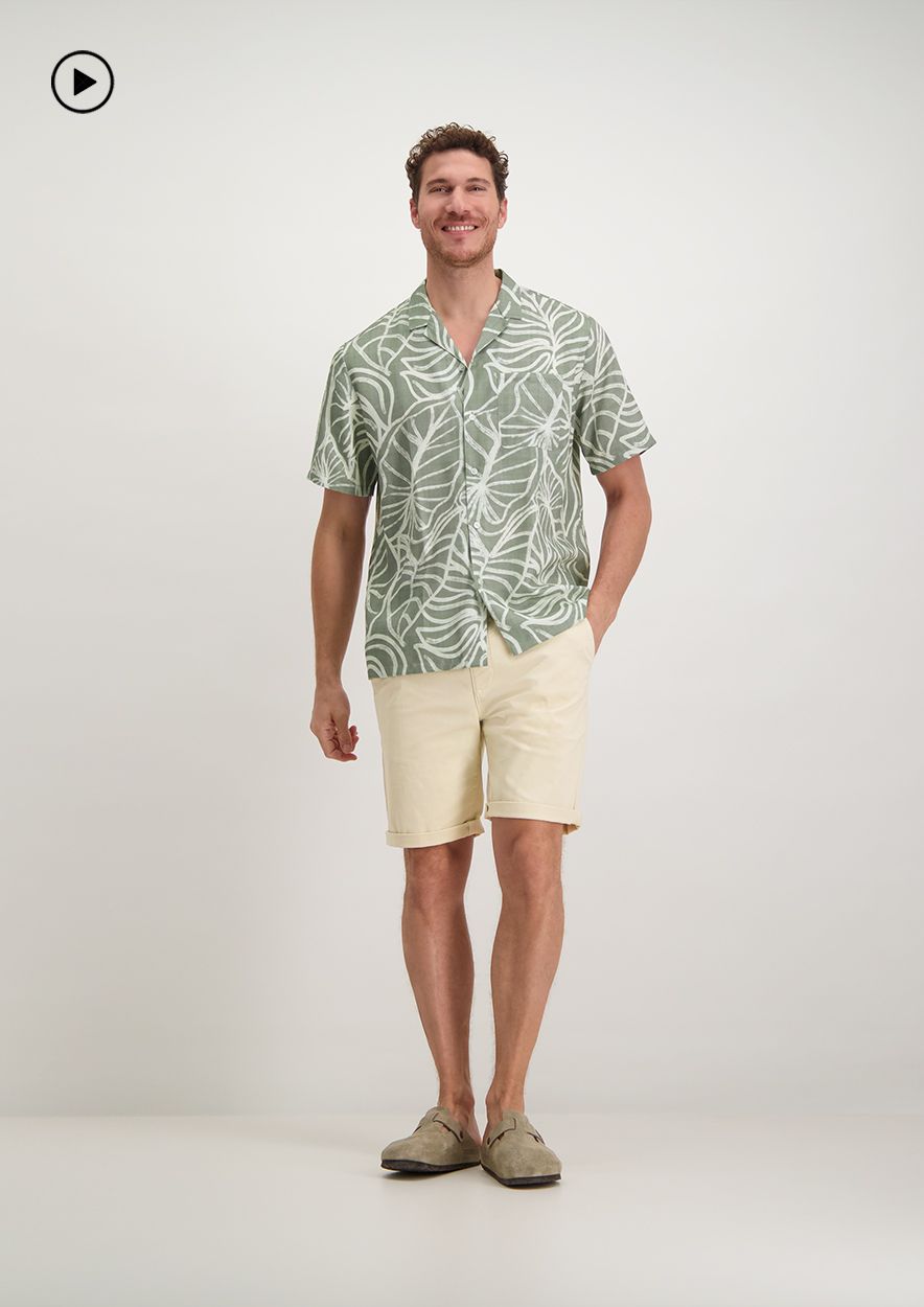 Circle Of Trust Emilio Shirt Olive Oil