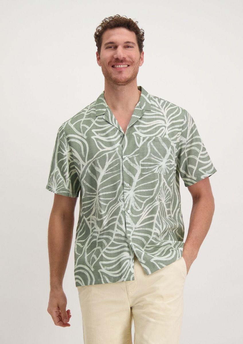 circle of trust Emilio Shirt Olive Oil