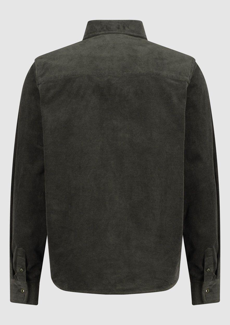 Circle Of Trust Ethan Rib Shirt Forest Night