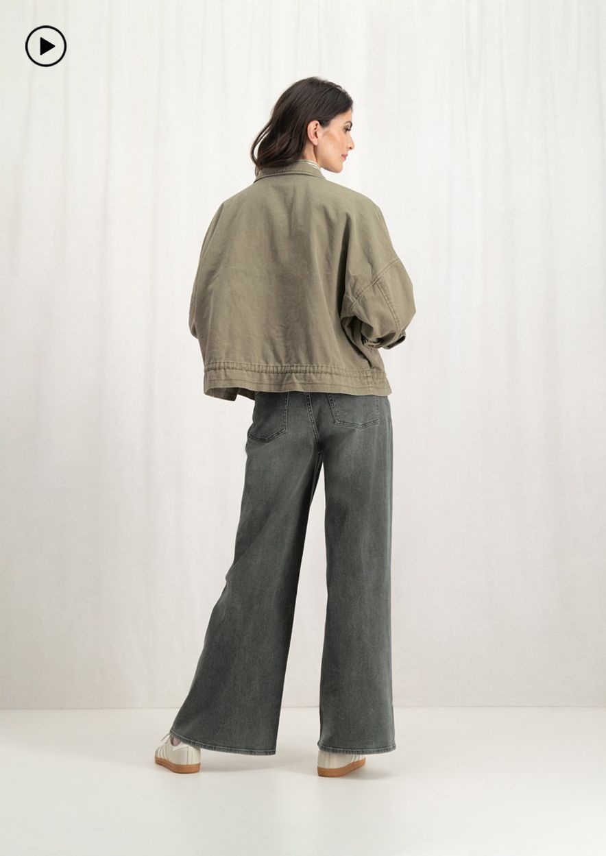 Circle Of Trust Fabi Vintage Noir - Wide Leg