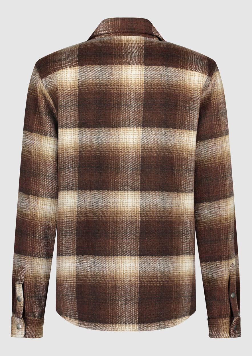 Circle Of Trust Gary Overshirt Slate Brown