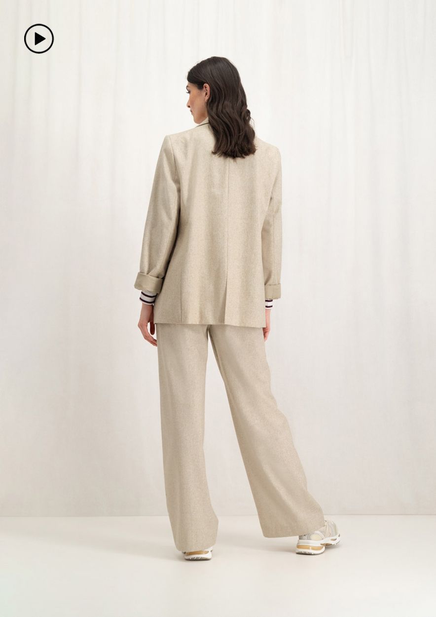 Circle Of Trust Gigi Blazer Natural Melange