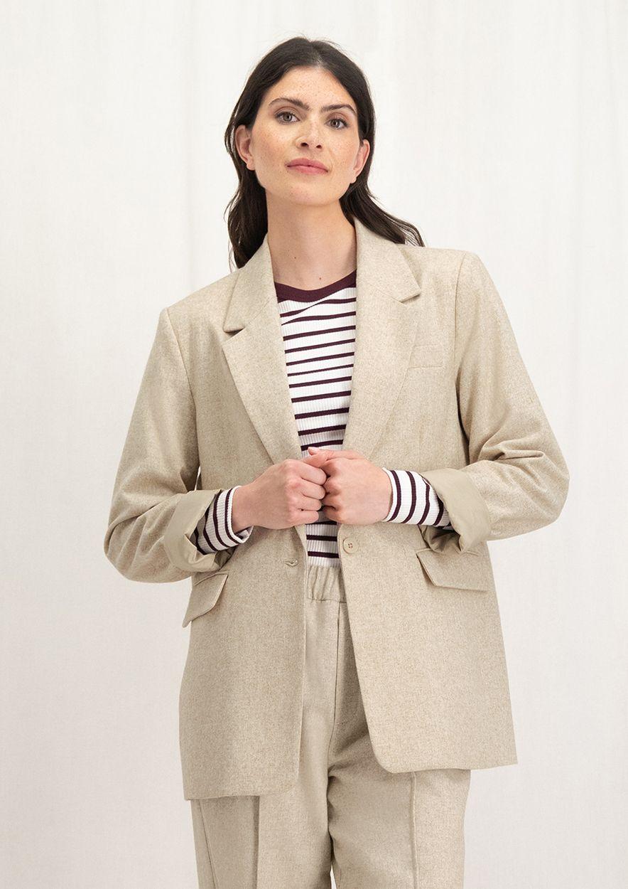 circle of trust Gigi Blazer Natural Melange