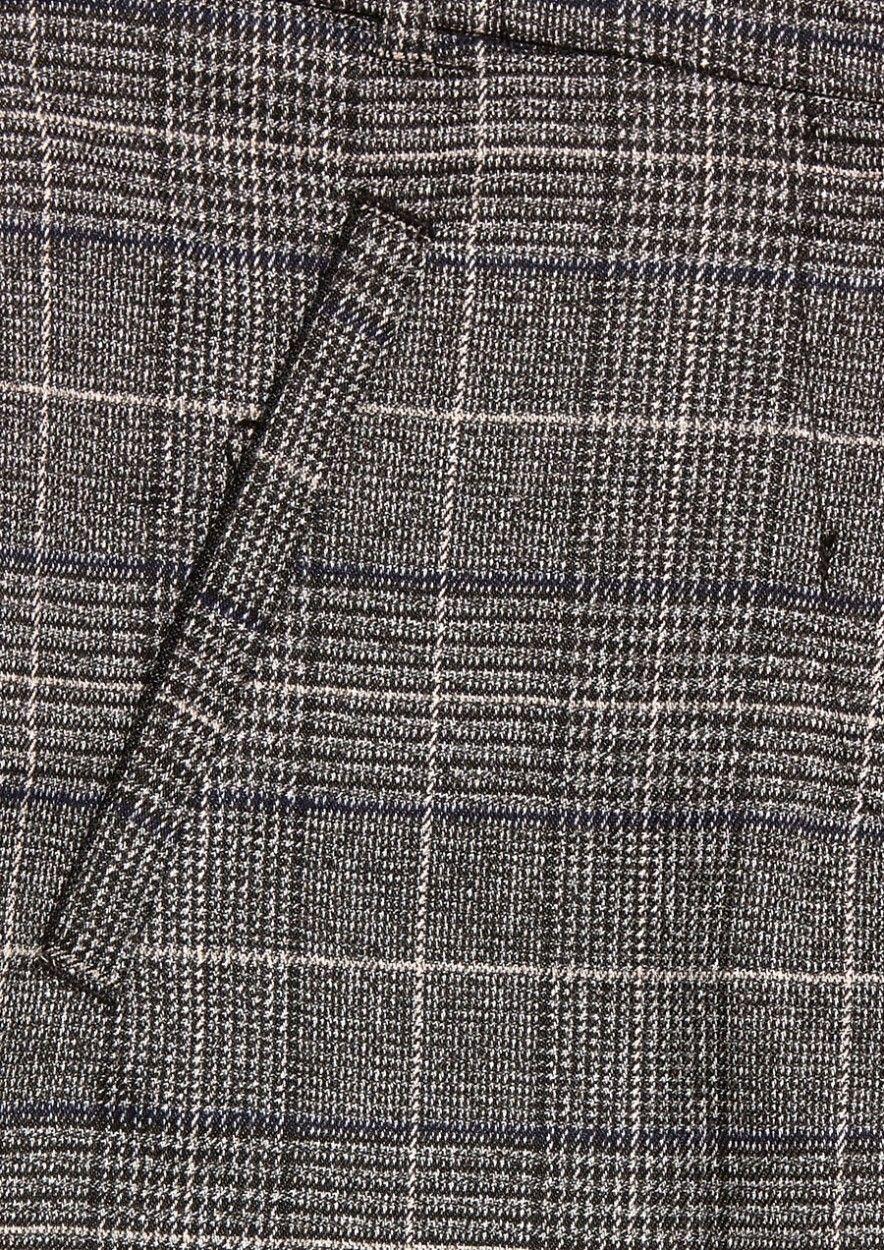 Circle Of Trust Girls Aggy Grey Melange Check