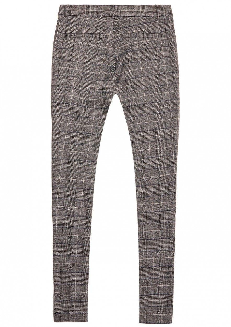 circle of trust Girls Aggy Grey Melange Check