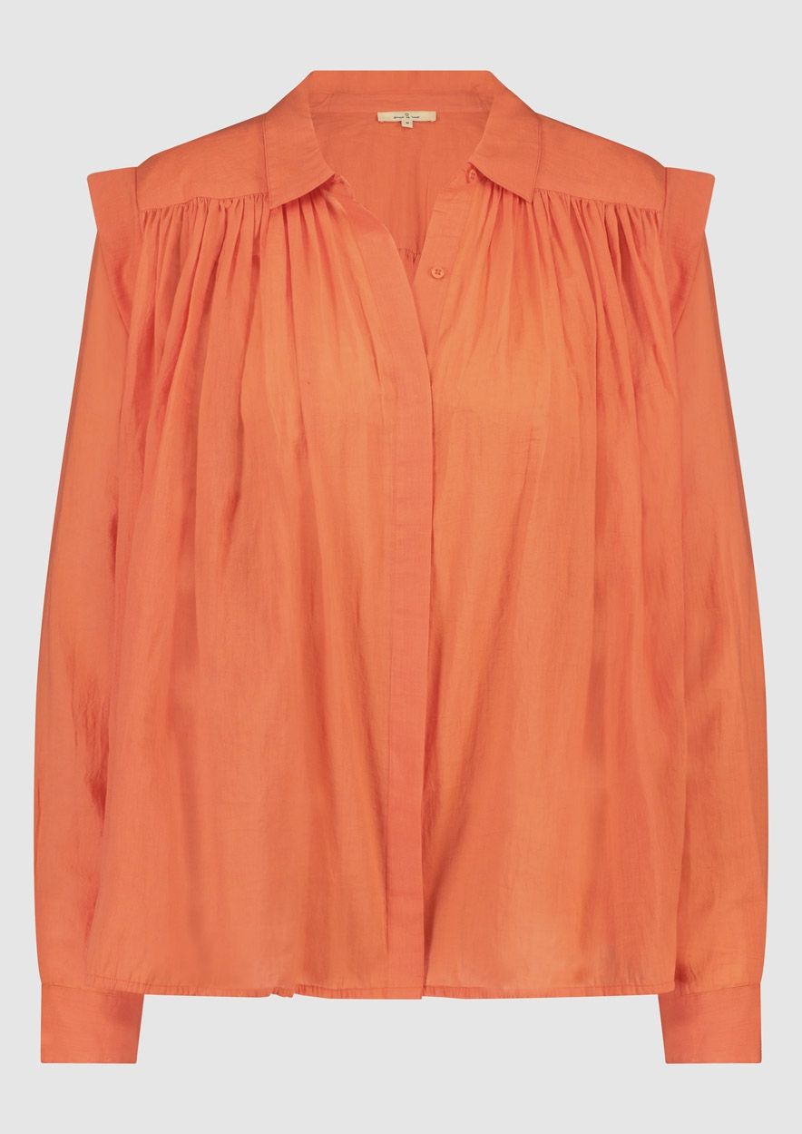 circle of trust Girls Agnes Blouse Ruby Red