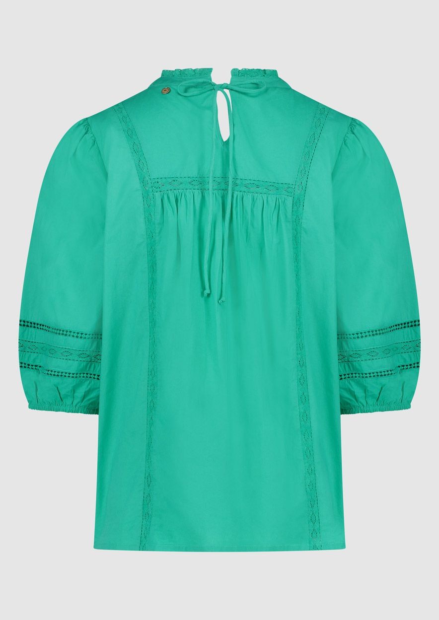 Circle Of Trust Girls Ginger Blouse Vivid Green