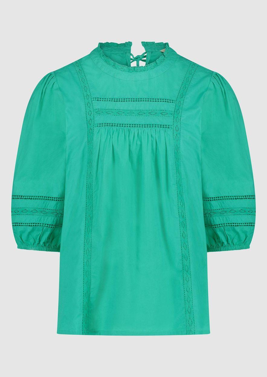 circle of trust Girls Ginger Blouse Vivid Green