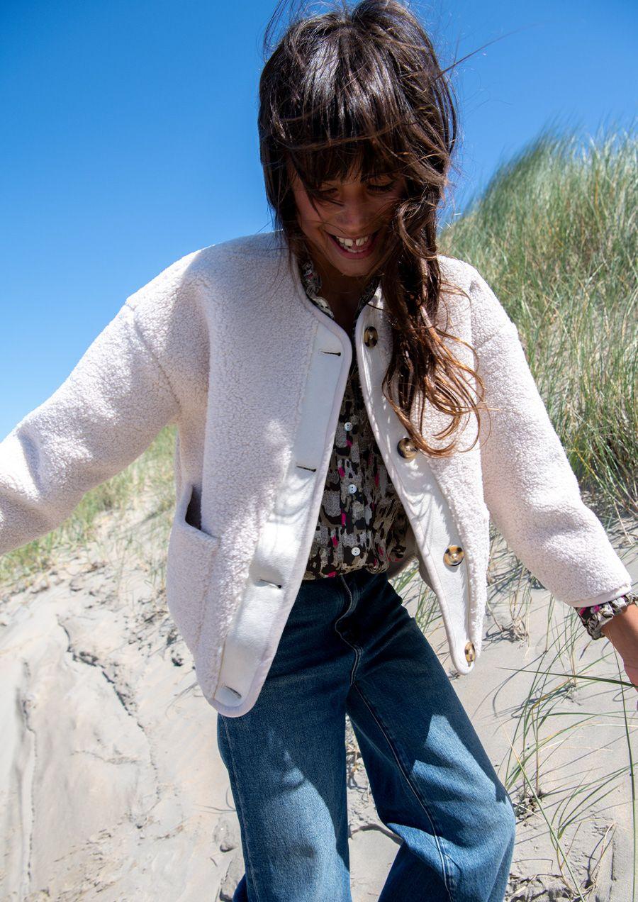 circle of trust Girls Gwen Jacket Seedpearl