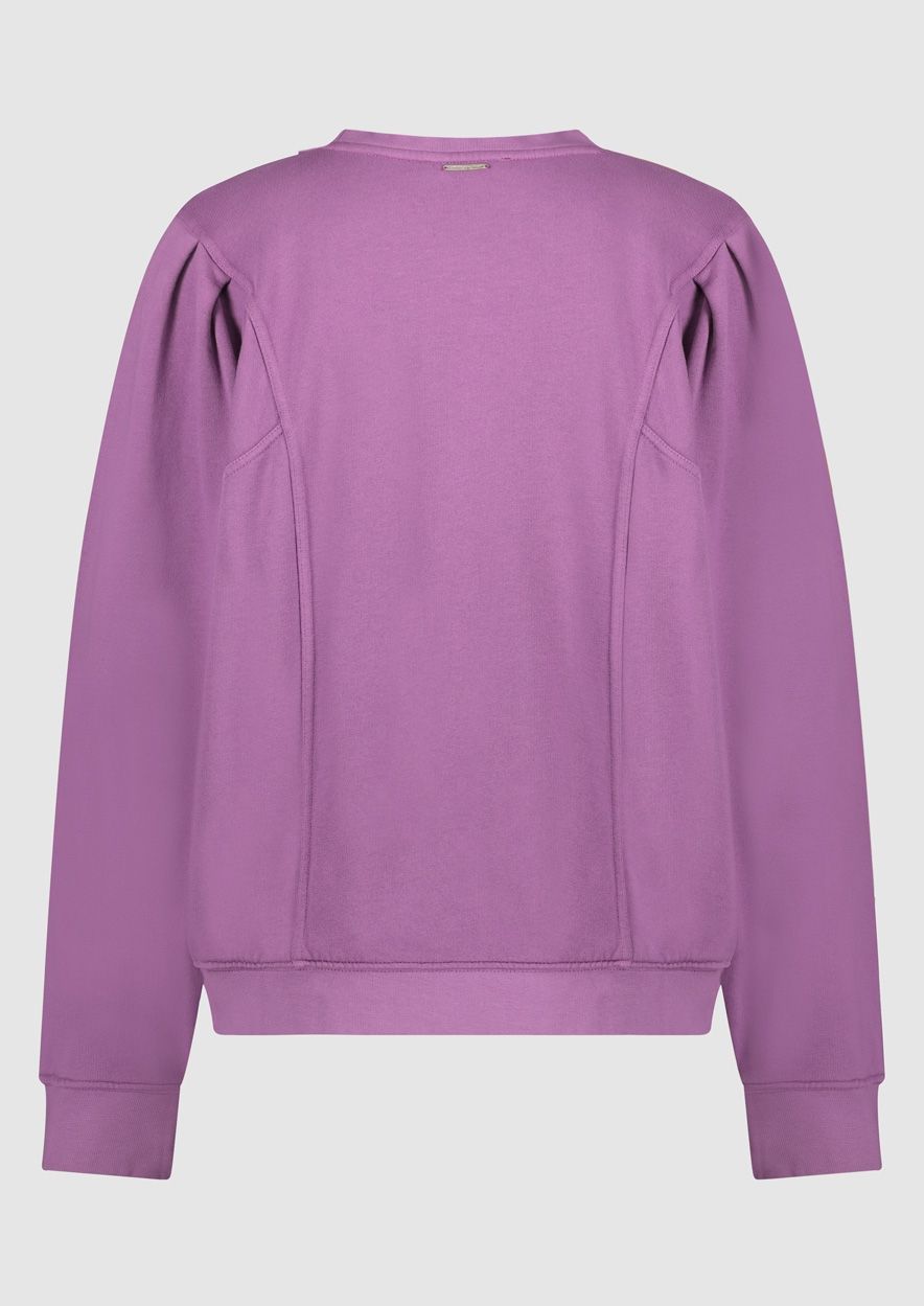 Circle Of Trust Girls Hailey Sweat Plum Kiss Wash