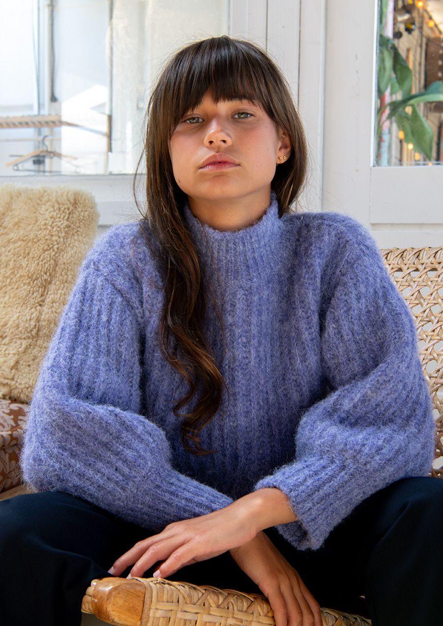 Circle Of Trust Girls Joelle Knit Blue Iris