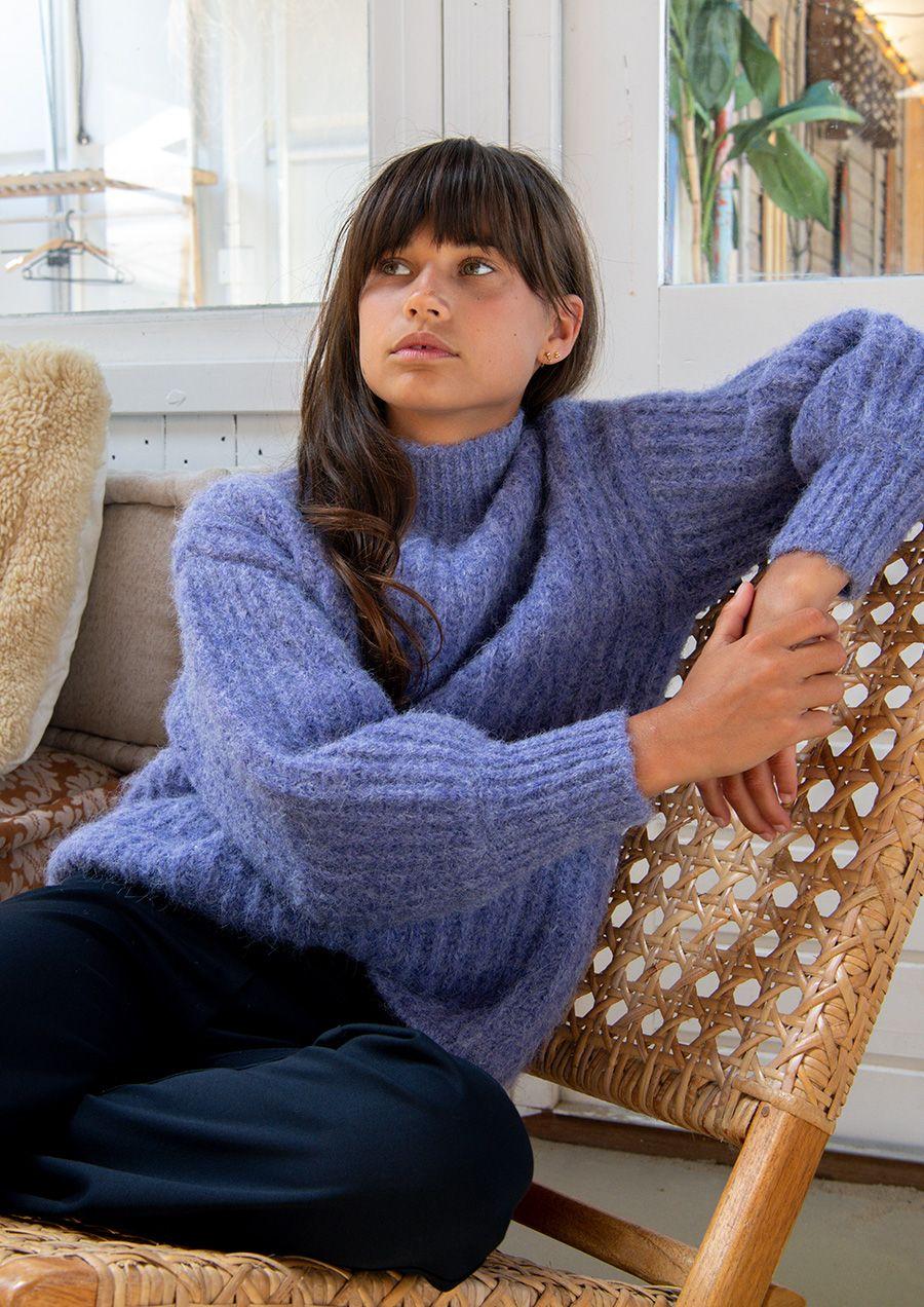 circle of trust Girls Joelle Knit Blue Iris