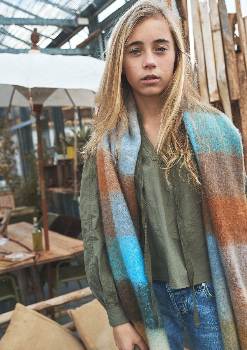 Circle Of Trust Girls Julie Blouse Winter Moss