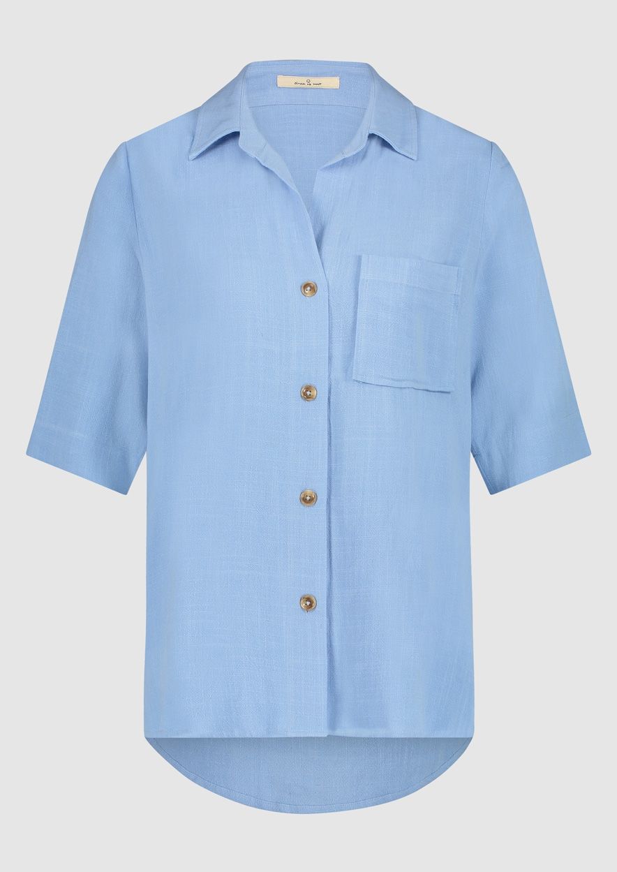 circle of trust Girls Mae Blouse Babyish Blue