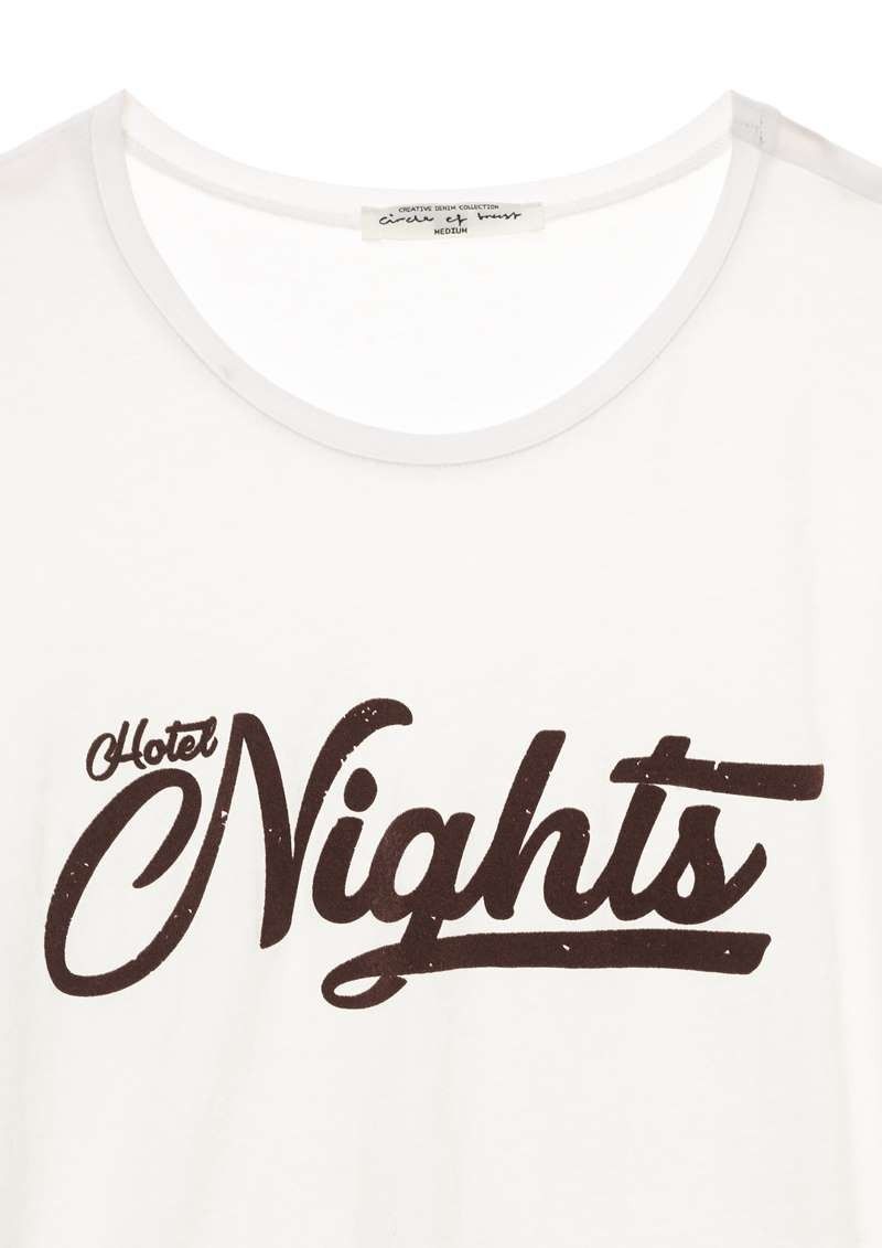 Circle Of Trust Girls Magic Tee White NIghts
