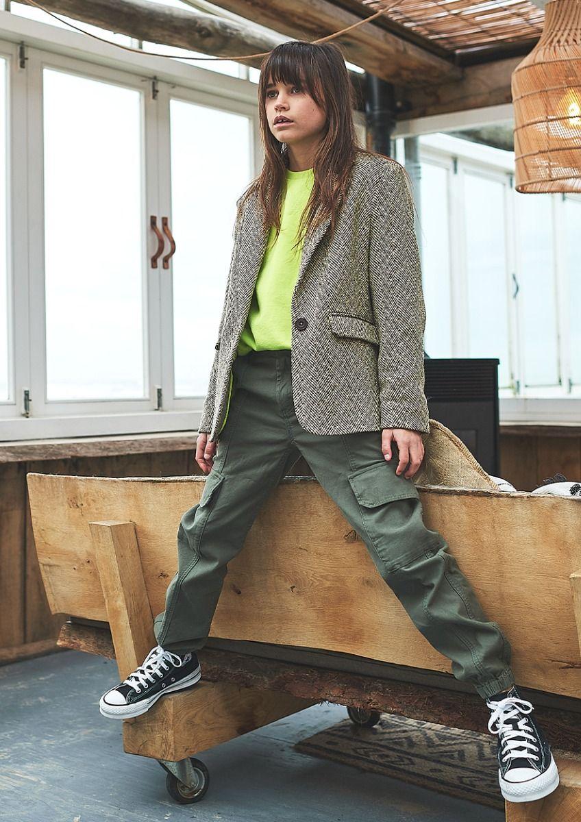 circle of trust Girls Nora Blazer Lime Light