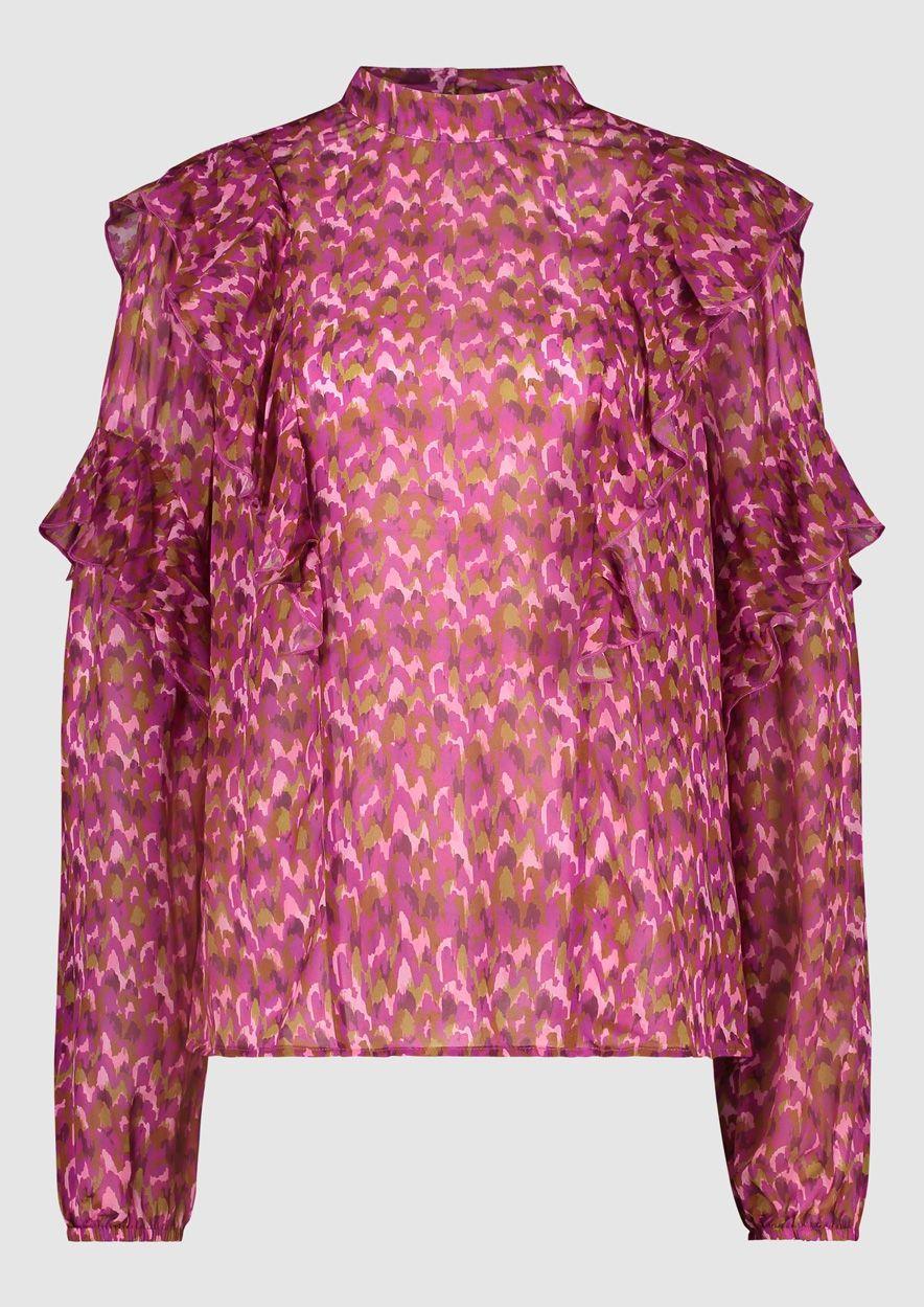Circle Of Trust Girls Prim Blouse Razzle Dazzle