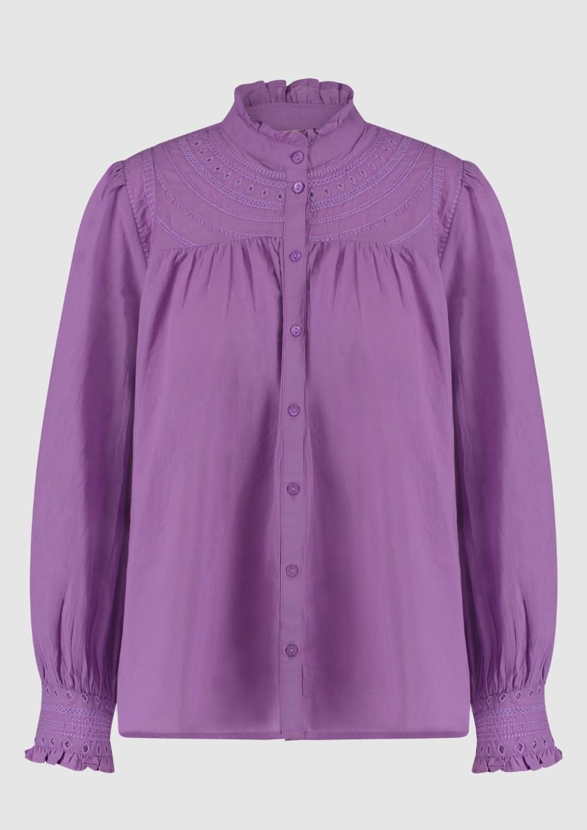 circle of trust Girls Remi Blouse Passionfruit
