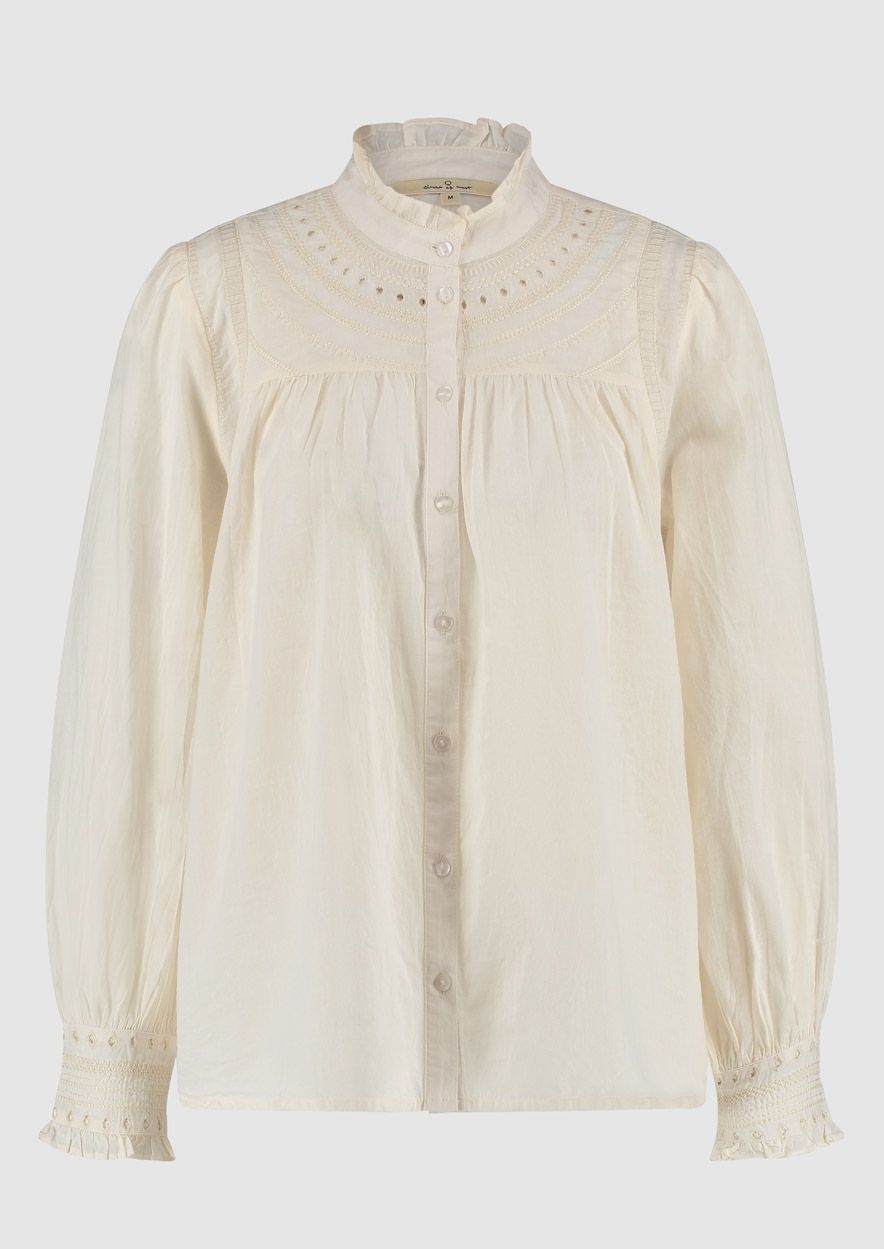 circle of trust Girls Remi Blouse Poached egg