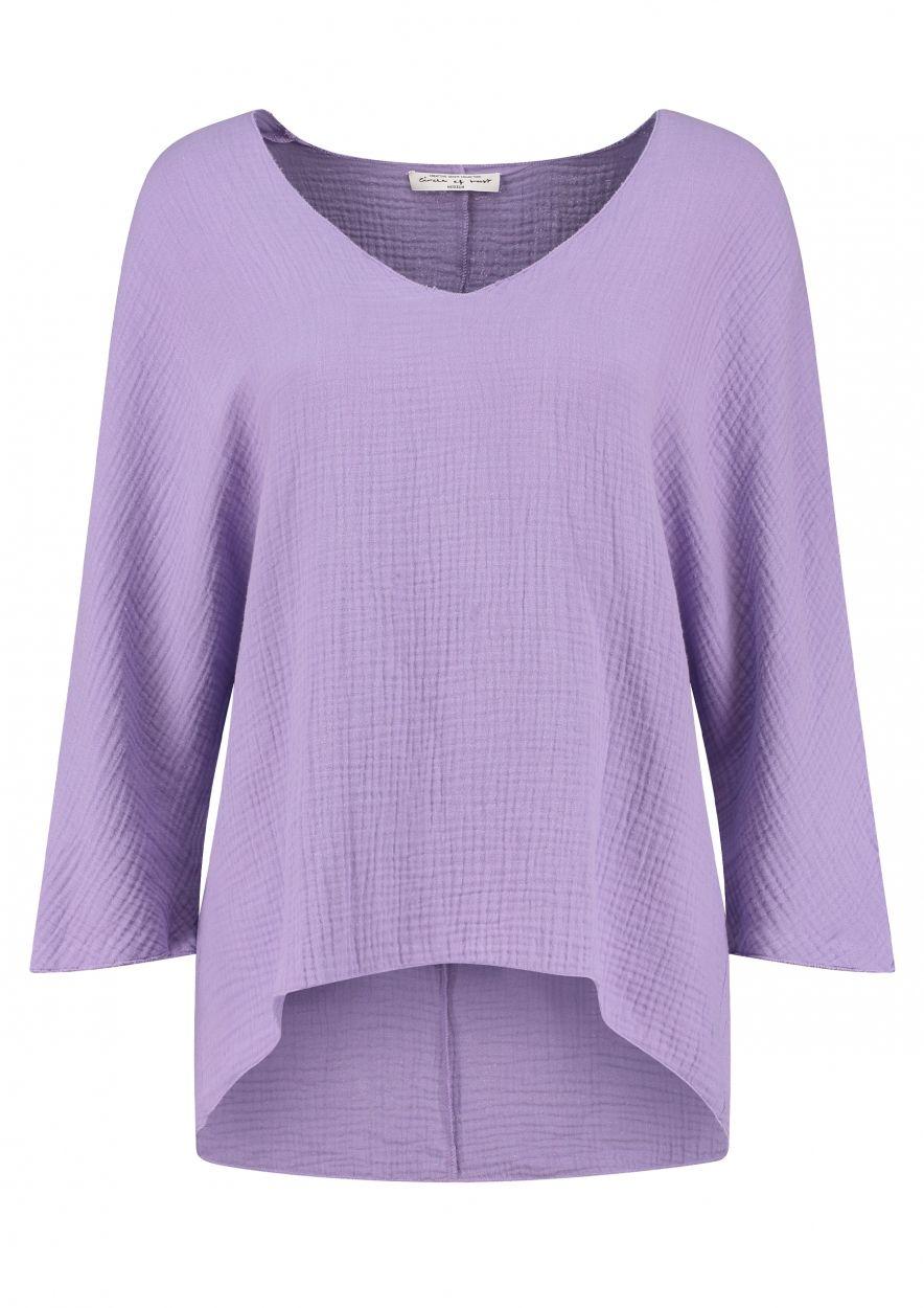 circle of trust Girls Sadie Blouse Chalk Violet